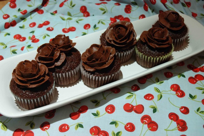 My Rose Cupcakes!